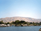 Ein Gev and the Golan Hills